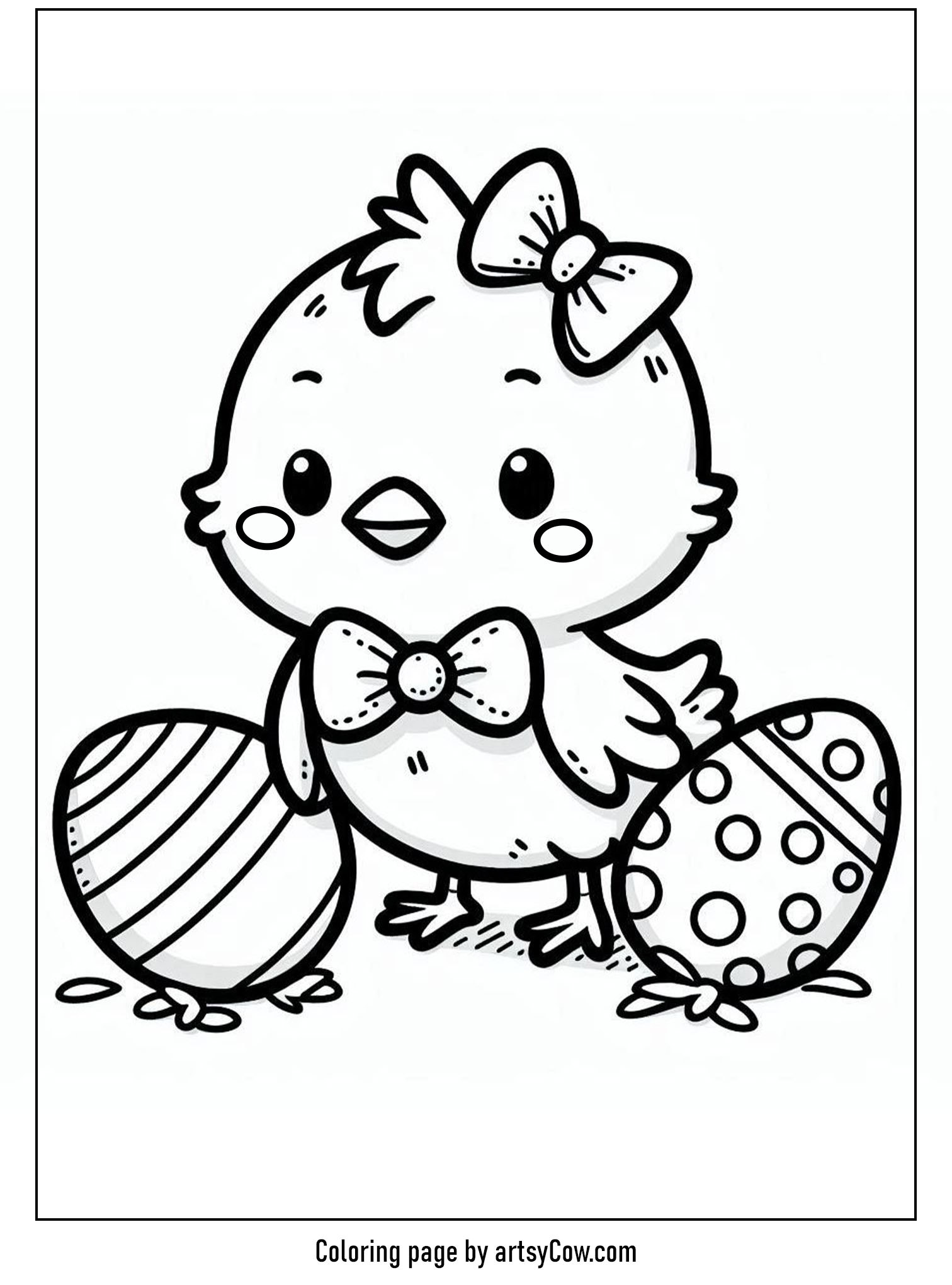 15 Easter Chick Coloring Pages For 2026 ArtsyCow